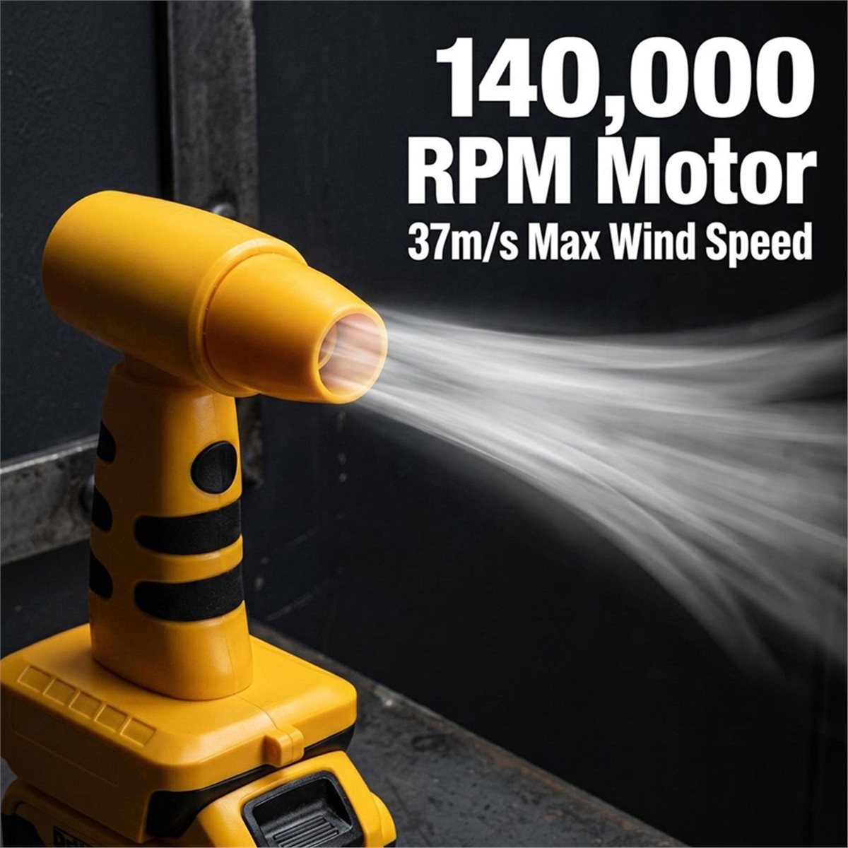 Leaf Blower Cordless - (A25M) เครื่องเป่าลมไร้สาย 140,000 รอบต่อนาที/นาที สำหรับ Dewalt