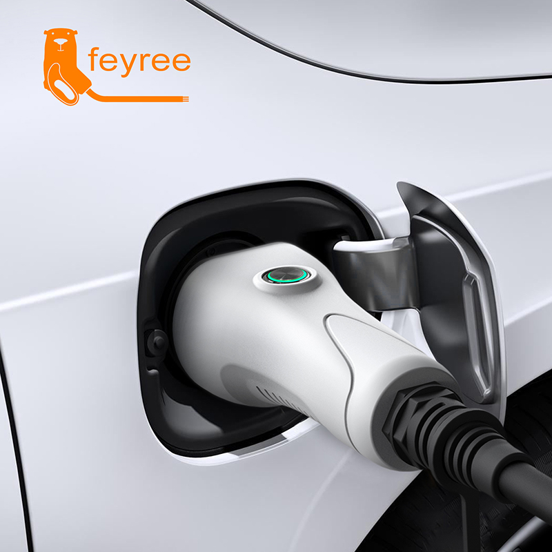 Outdoor Power Socket - สายเคเบิล Feyree V2L สำหรับรถยนต์ไฟฟ้า ปลั๊กดischarge ด้านข้าง