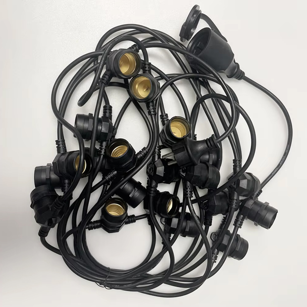 Outdoor Power Socket - สายไฟ LED ยาว 10 เมตร เกรดเชิงพาณิชย์