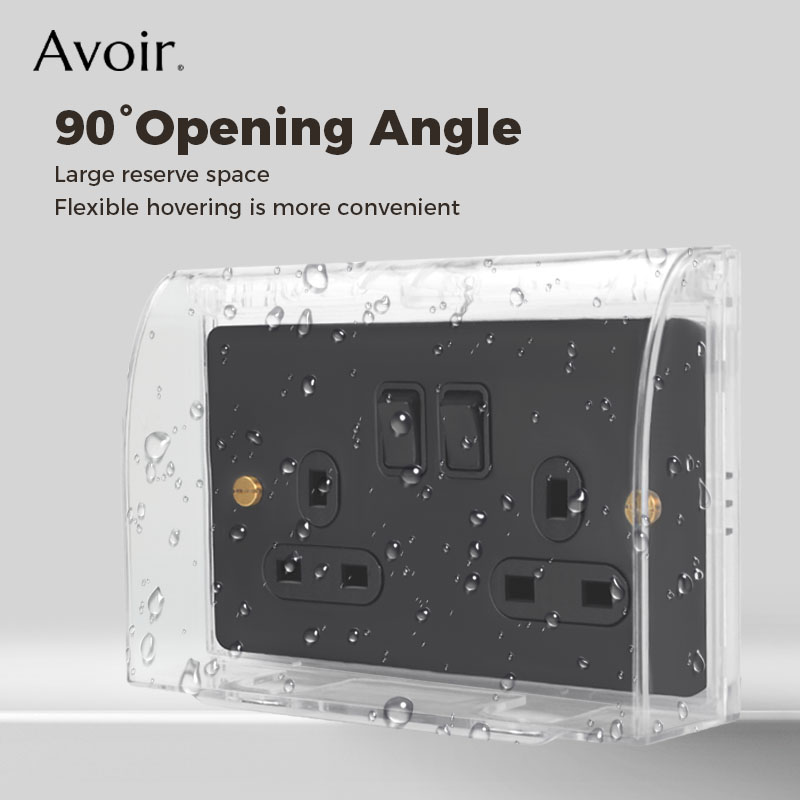 Outdoor Power Socket - Avoir กล่องสวิตซ์ติดผนังภายนอก, กล่องป้องกันชนิด146กันน้ำในห้องครัวกลางแจ้งปลั๊กไฟกล่องพลาสติก
