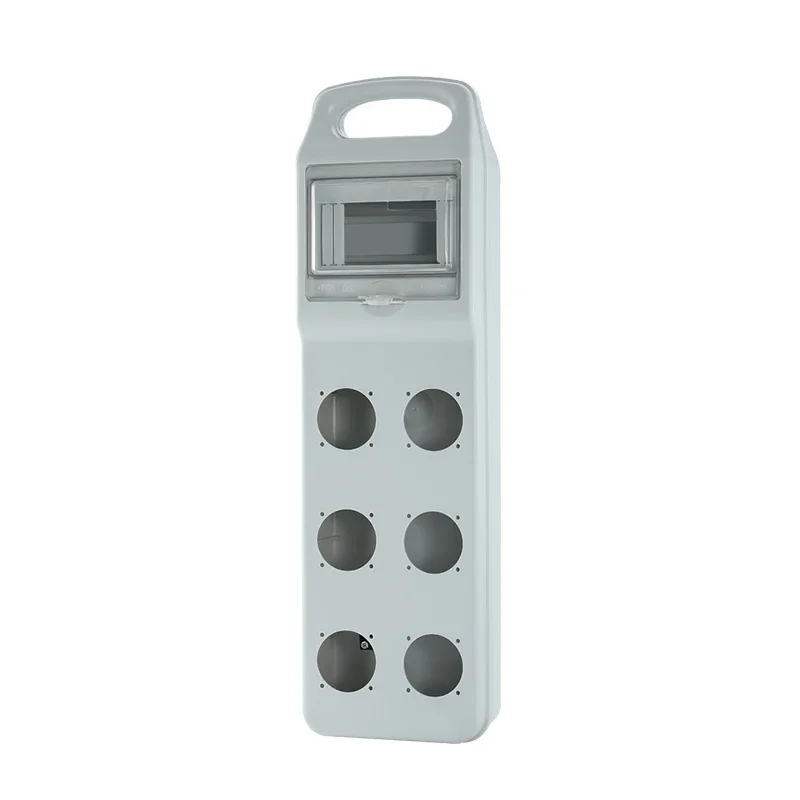 Outdoor Power Socket - กลางแจ้งกันน้ําอุตสาหกรรมซ็อกเก็ตกล่องแบบพกพาการบํารุงรักษาชั่วคราวสวิทช์ก่อสร้างสามระดับกล่องกระจาย