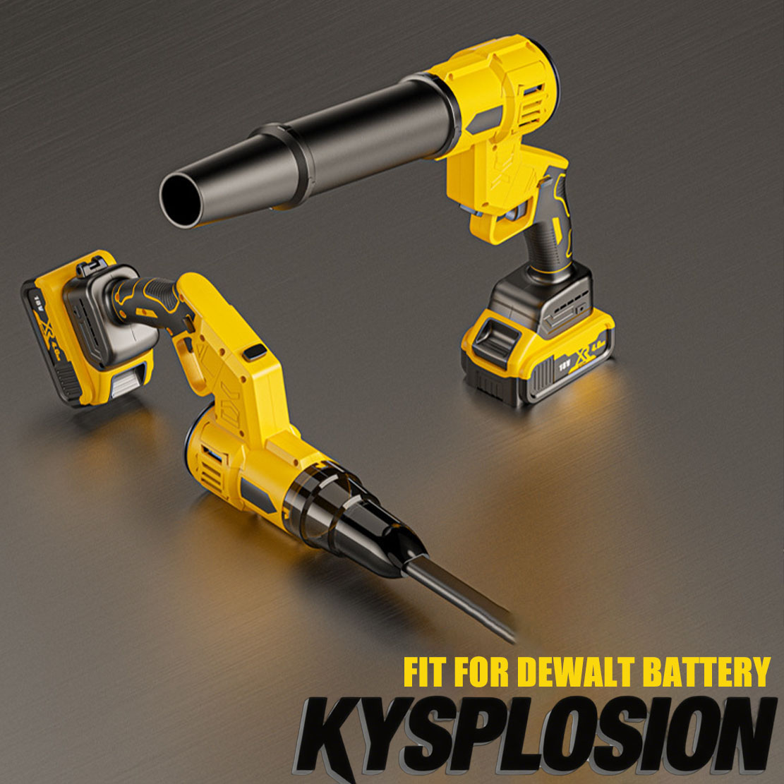 Leaf Blower Cordless - เครื่องเป่าลมแรงสูง มอเตอร์ไร้แปรงถ่าน เครื่องเป่าลมไฟฟ้าไร้สาย สำหรับเป่าใบไม้ ฝุ่น หิมะ