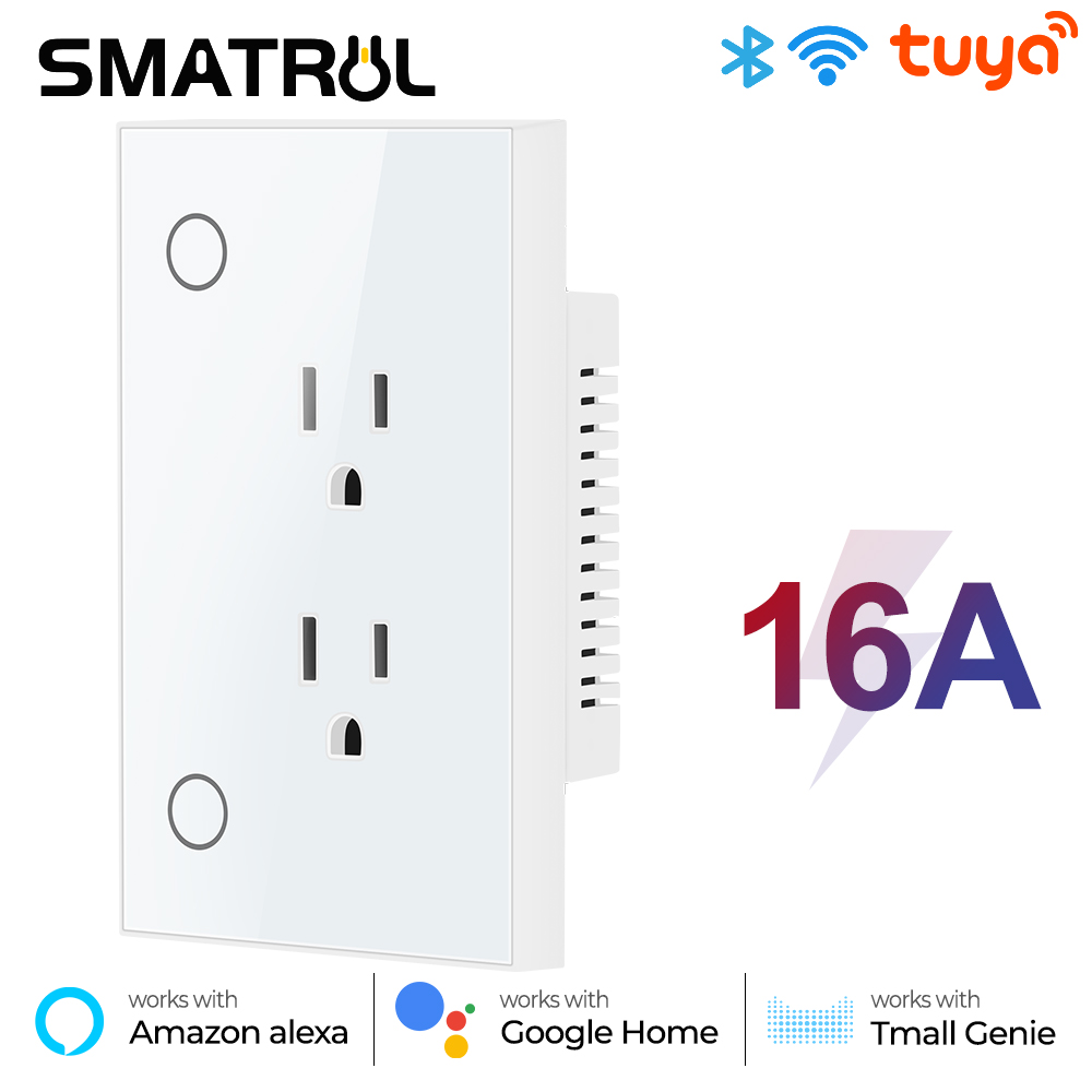 Outdoor Power Socket - 16A Tuya Wifi Us ปลั๊ก Outlet