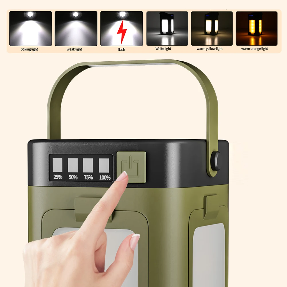 ไฟแคมป์ปิ้งพกพาพลังงานแสงอาทิต - Outdoor Powerbank บทวิจารณ์และราคา