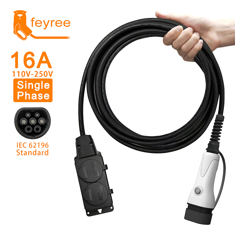 สายเคเบิล Feyree V2L สำหรับรถย - Outdoor Power Socket บทวิจารณ์และราคา