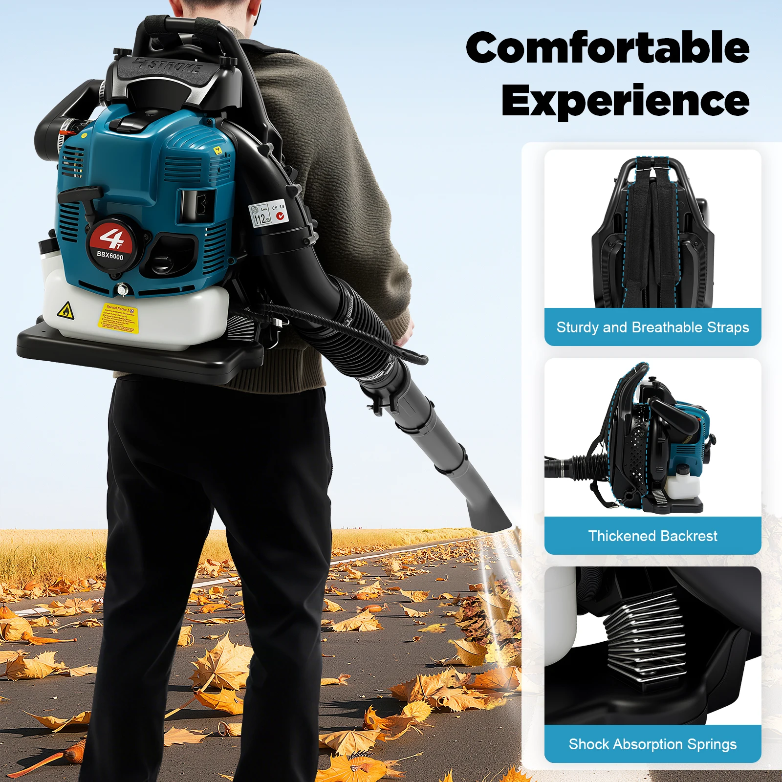 เครื่องเป่าลมแบบสะพายหลังใช้น้ - Leaf Blower Cordless บทวิจารณ์และราคา