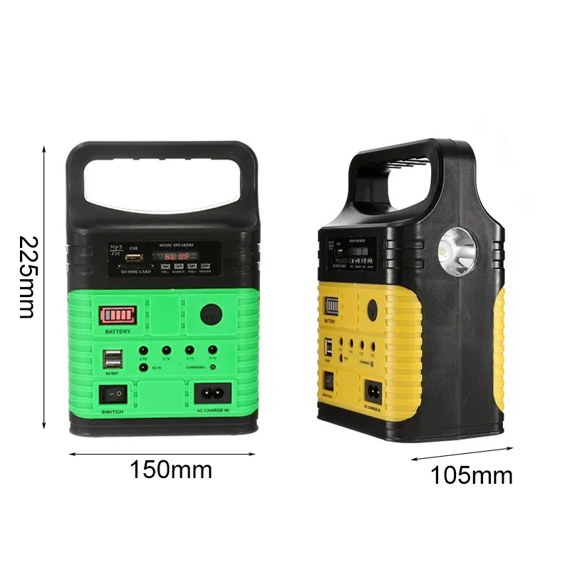 ตั้งแคมป์แบบพกพาระบบเครื่องกำเ - Outdoor Power Board บทวิจารณ์และราคา