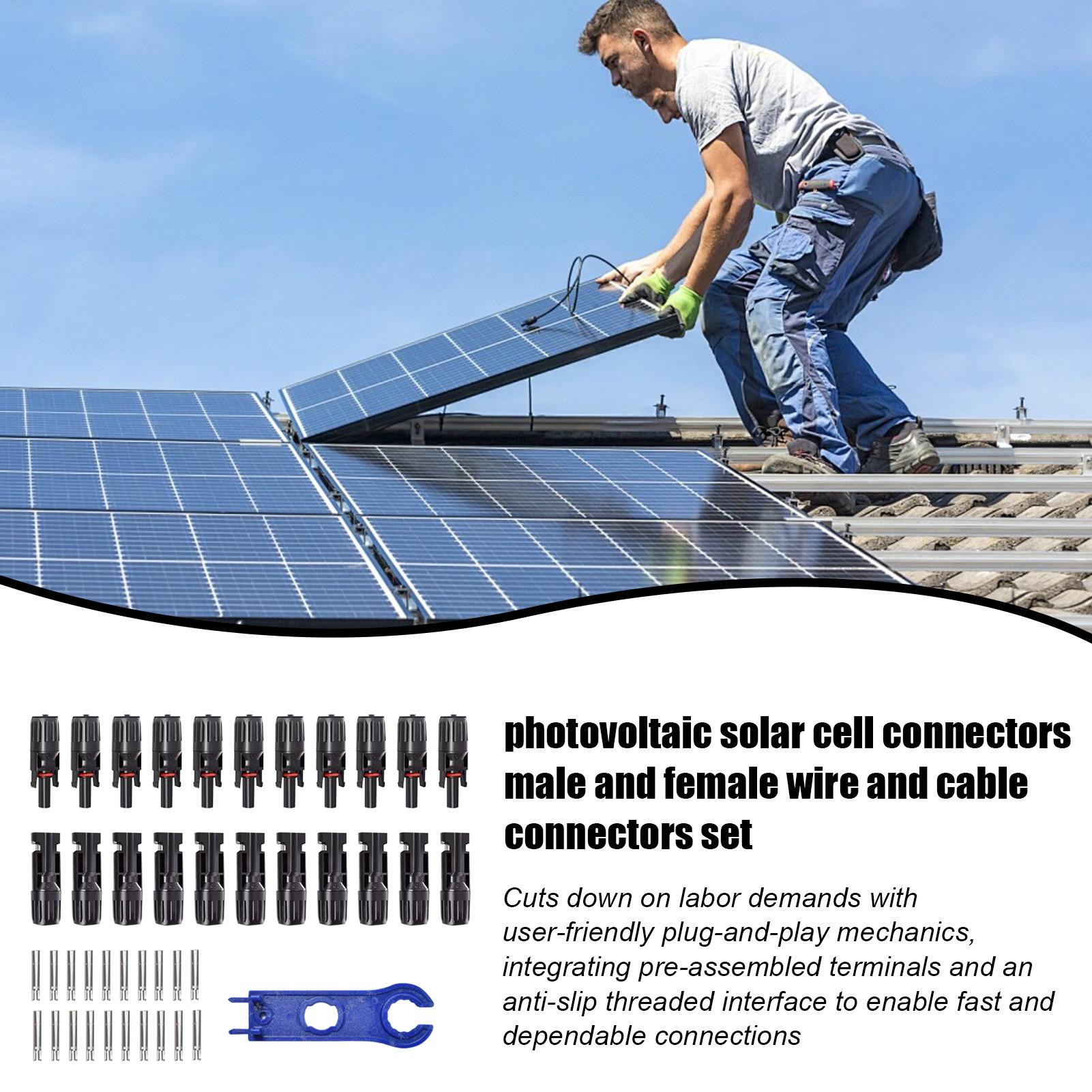 10 คู่ MC4 ขั้วต่อพลังงานแสงอา - Outdoor Power Board บทวิจารณ์และราคา