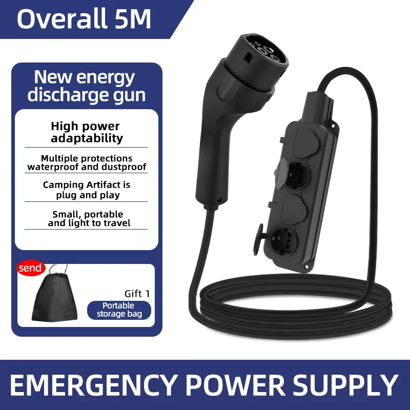 แบบพกพา 16A 4KW ไฟฟ้ารถ EV Cha - Outdoor Power Station บทวิจารณ์และราคา