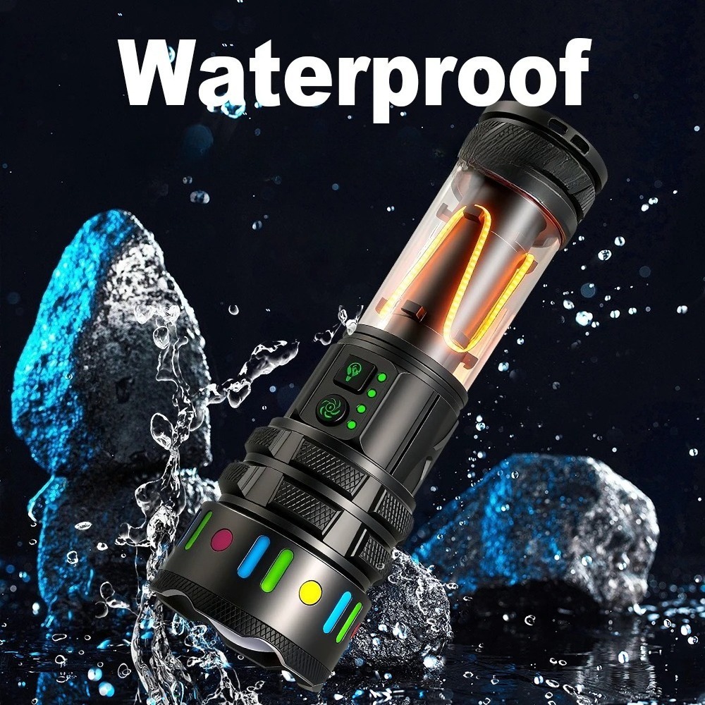 ไฟฉาย LED สว่างพิเศษทรงพลัง ชา - Outdoor Powerbank บทวิจารณ์และราคา