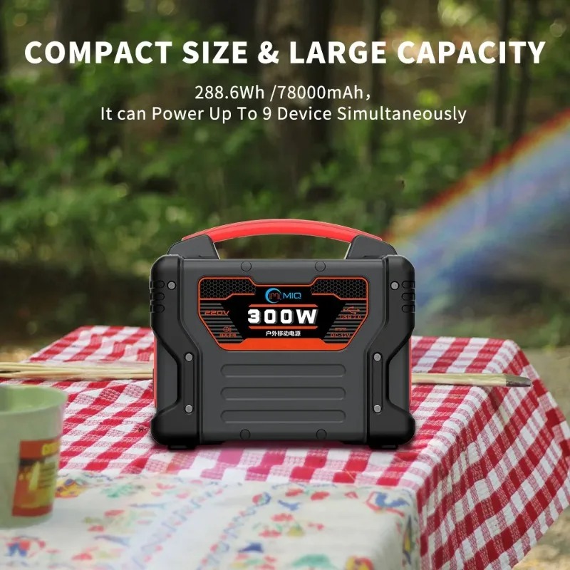 สถานีไฟฟ้าพกพาคุณภาพดี 300W 29 - Outdoor Power Station บทวิจารณ์และราคา