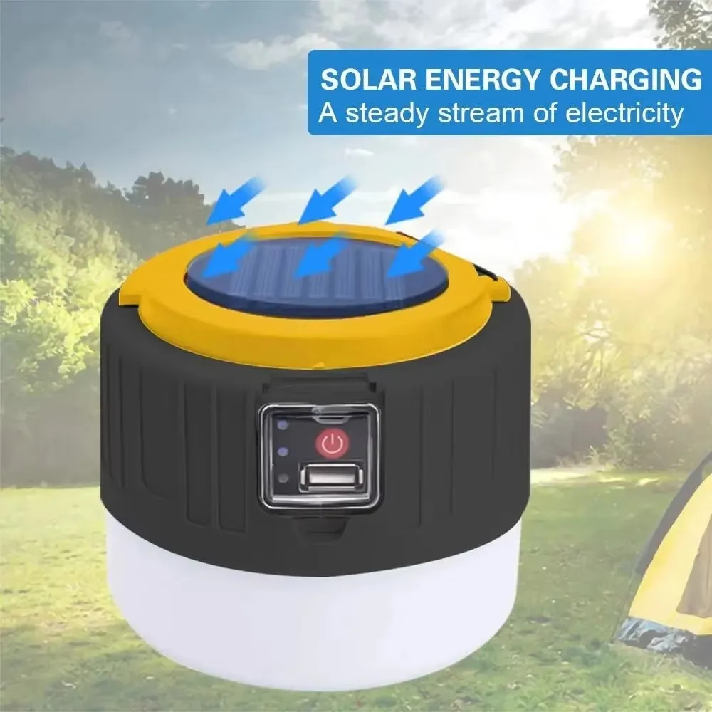 โคมไฟตั้งแคมป์พลังงานแสงอาทิตย - Outdoor Powerbank บทวิจารณ์และราคา