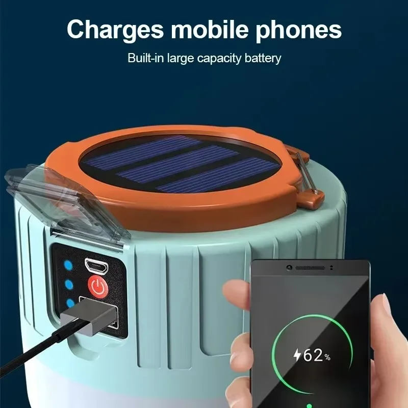 โคมไฟตั้งแคมป์พลังงานแสงอาทิตย - Outdoor Powerbank บทวิจารณ์และราคา