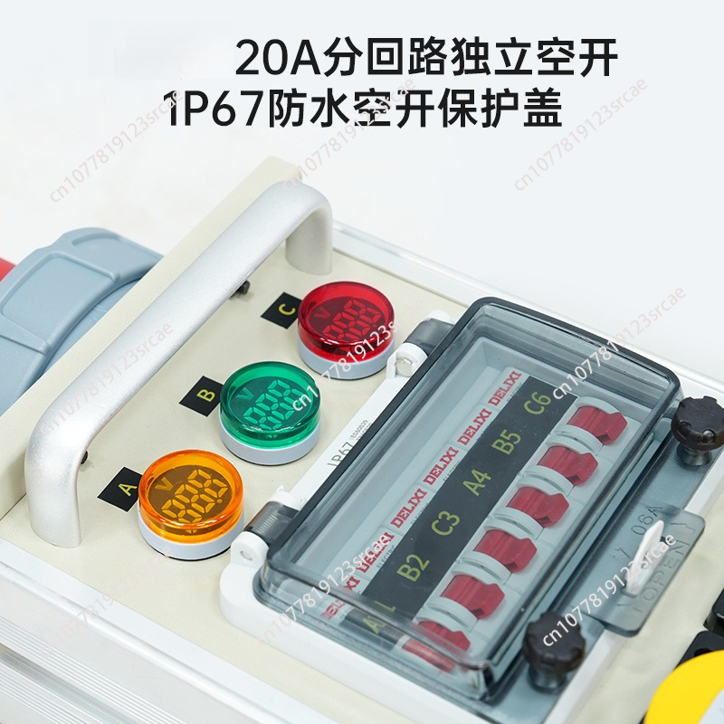 กล่องไฟฟ้าขนาดเล็ก 6 ทาง กล่อง - Outdoor Power Socket บทวิจารณ์และราคา