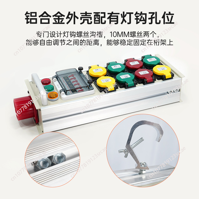 กล่องไฟฟ้าขนาดเล็ก 6 ทาง กล่อง - Outdoor Power Socket บทวิจารณ์และราคา