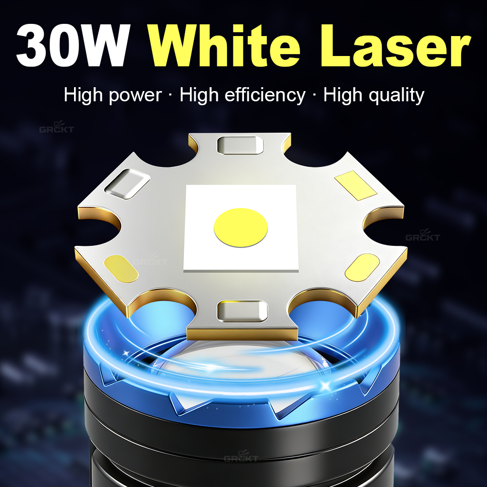 ไฟฉายแคมป์ปิ้งเลเซอร์สีขาว ชาร - Outdoor Powerbank บทวิจารณ์และราคา