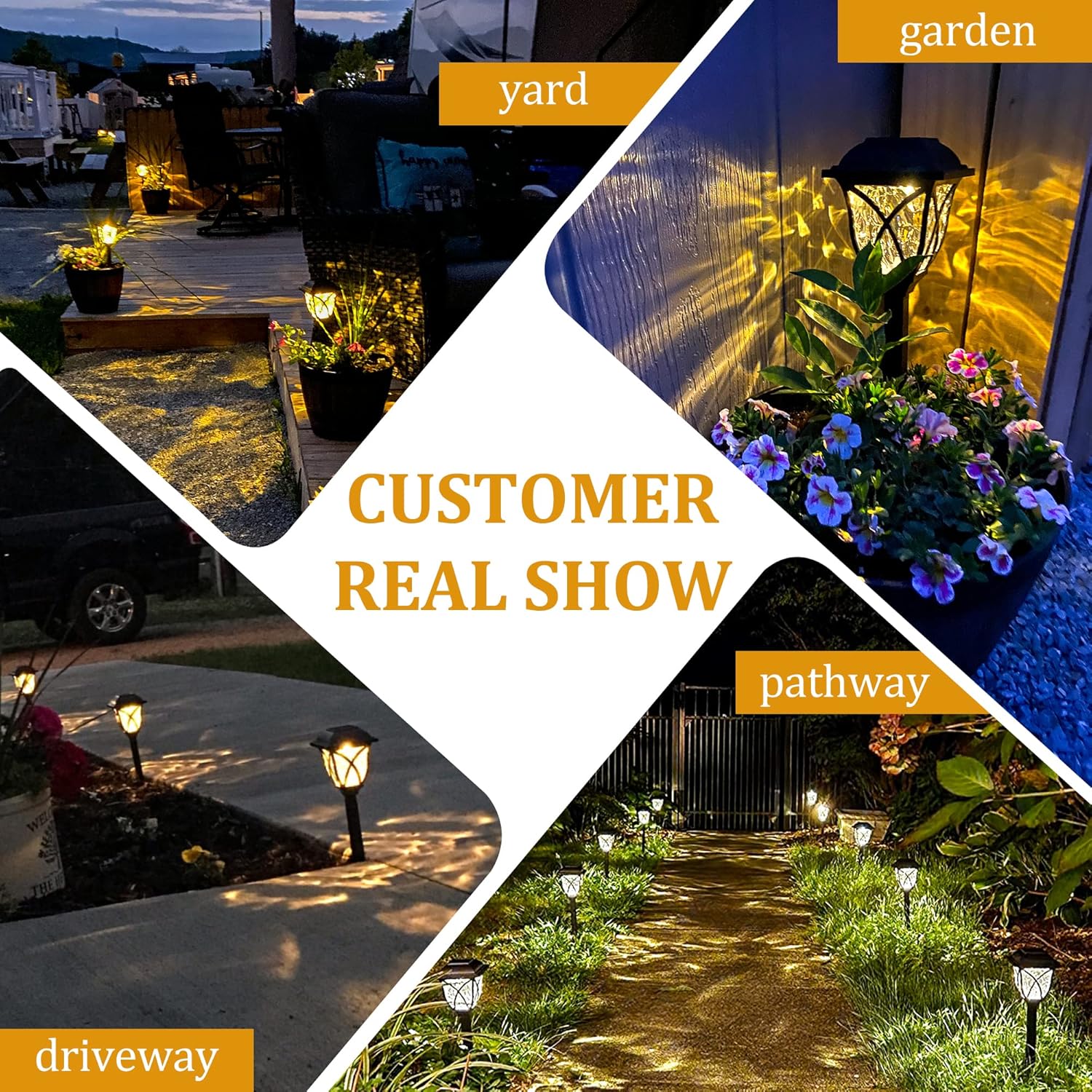 1-8 ชิ้น ไฟสวนพลังงานแสงอาทิตย - Outdoor Yard Power Stake บทวิจารณ์และราคา