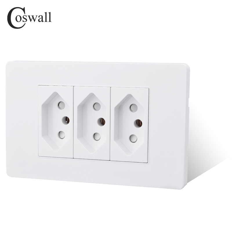 Coswall PC บราซิลมาตรฐาน 20A P - Outdoor Power Socket บทวิจารณ์และราคา