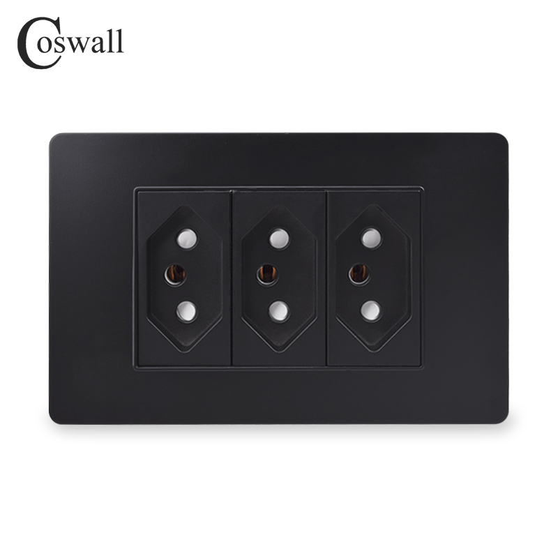 Coswall PC บราซิลมาตรฐาน 20A P - Outdoor Power Socket บทวิจารณ์และราคา