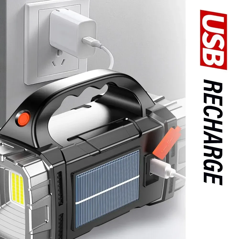 ไฟฉายมือถืออันทรงพลัง USB ชาร์ - Outdoor Powerbank บทวิจารณ์และราคา