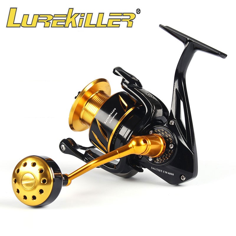 รอกตกปลา Lurekiller Saltist CW - Outdoor Power Reel บทวิจารณ์และราคา